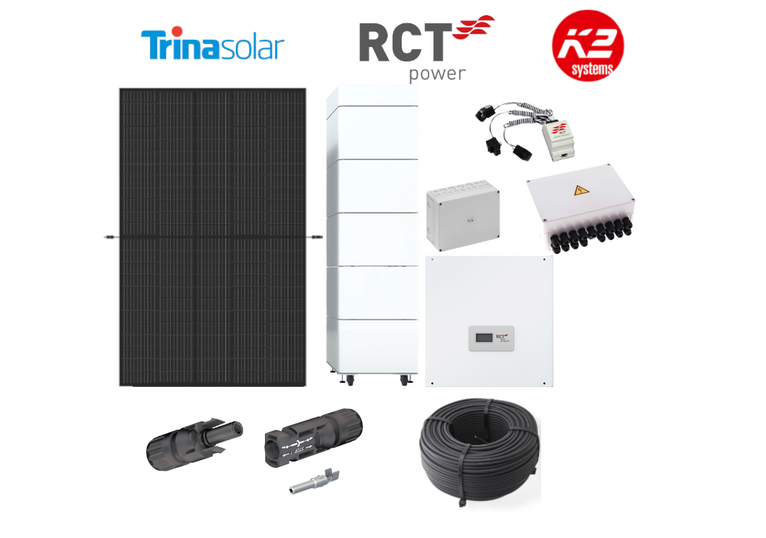 Azhar Rct PV Anlage mit 4 kWp inkl. RCT Power Storage DC 4.0 🔋