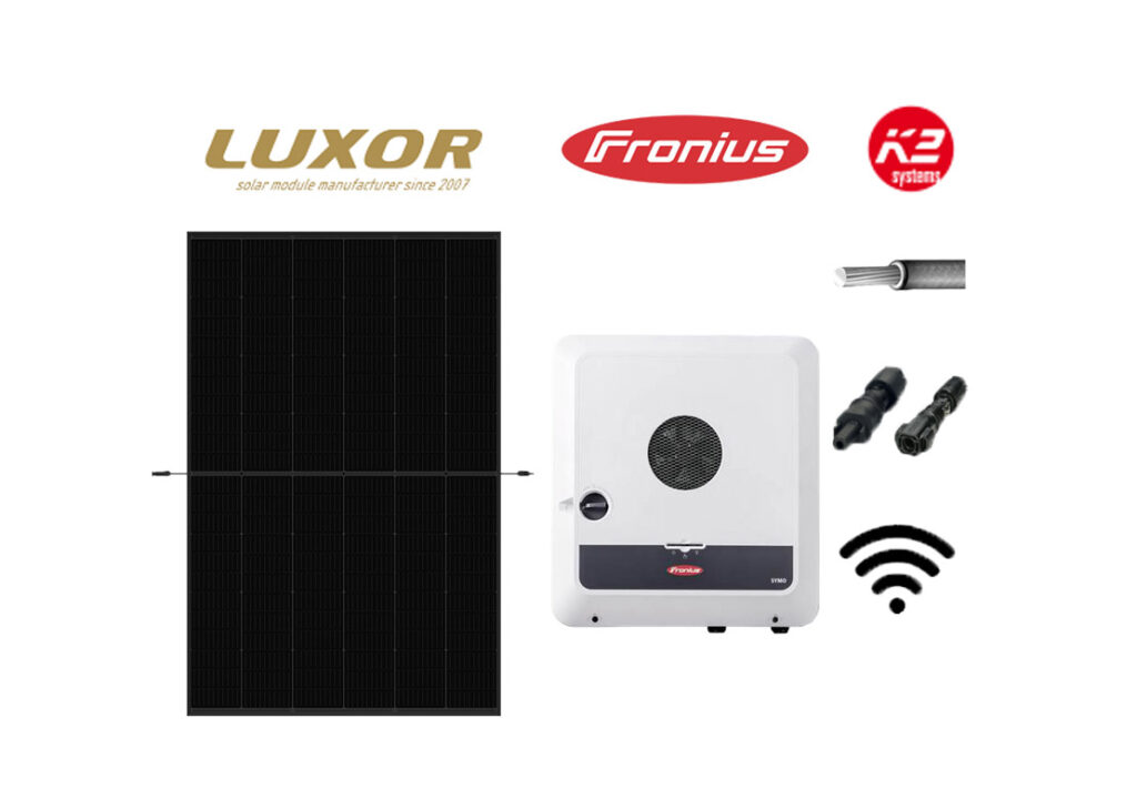 Komplettanlage Fronius Gen24 Plus Luxor KV PV-Anlage