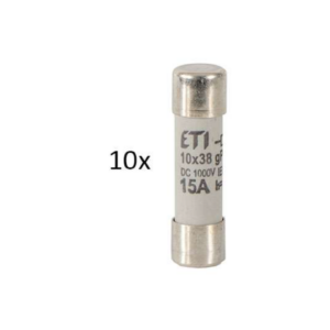 Fuse 10X38 15A 1000VDC GPV (SU=10)