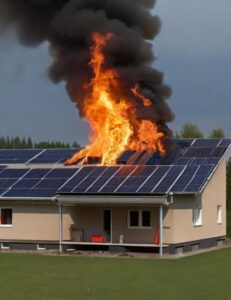 Notabschaltung PV Anlage, Brand, Feuer
