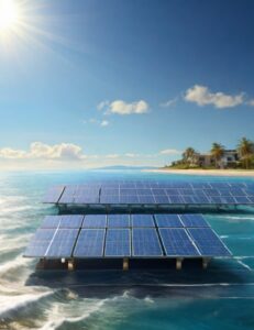 Zukunft der Solarenergie, Schwimmende PV Anlagen