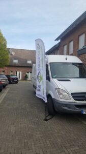 Wallbox Installationsservice, Fahne AceFlex