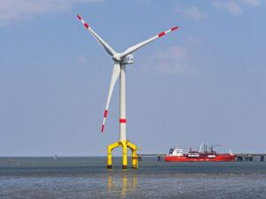 Regenerative Energien Vorteile 2024, Offshore-Winkraftanlage