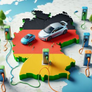 Ladesäulenkarte, Deutschland