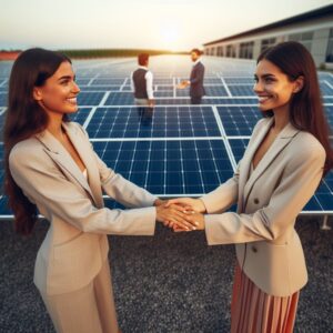Blockchain Photovoltaik, Nachbarn