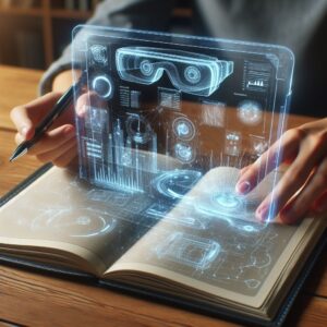 Blockchain Photovoltaik, digitales Notizbuch