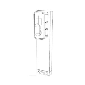 E3/DC PEDESTAL WALLBOX MULTI CONNECT (SINGLE)