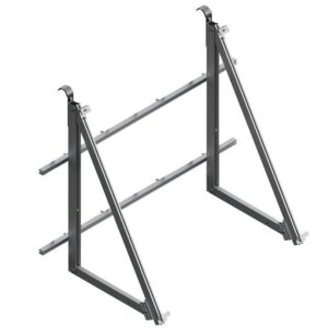 ENSTALL Plugin-PV Montagesystem 66H1-A, Alu eloxiert (Balkongeländer) – AceFlex Schweiz