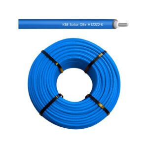 KBE Solar DB+ Kabel, H1Z2Z2-K, 6mm², 100m, blau – AceFlex Schweiz