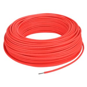 KBE Solar DB+ Kabel, H1Z2Z2-K, 6mm², 100m, rot – AceFlex Schweiz
